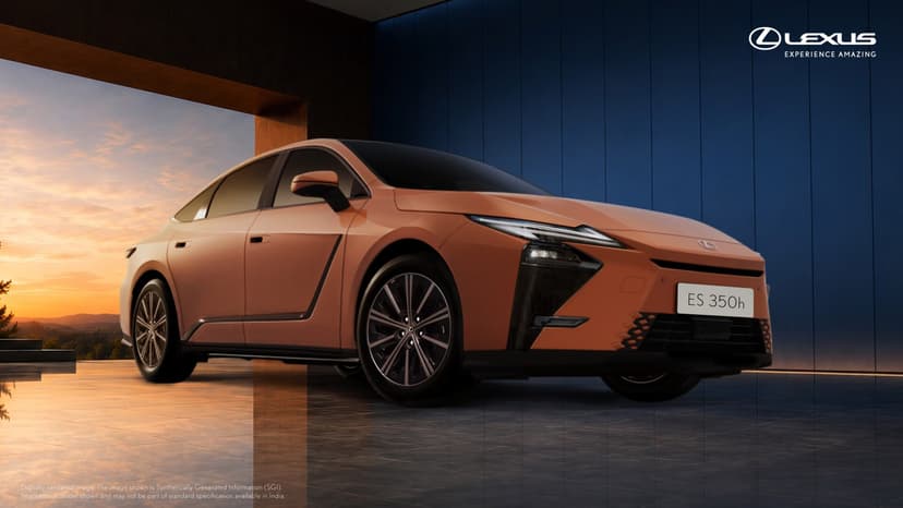 Lexus India Opens Bookings for the All-New ES 350h at ₹66.10 Lakh